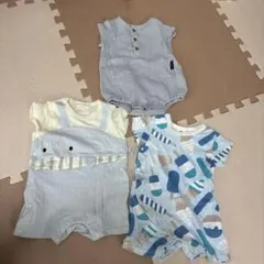半袖ロンパース　70サイズ　3枚セット