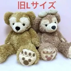旧バージョン】ダッフィー・シェリーメイ ぬいぐるみMサイズ(旧Lサイズ