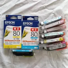 EPSON ICC80 ICY80 インク 純正、互換インク　とうもろこしのサムネイル
