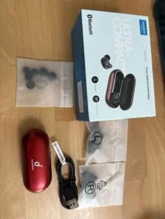 soundcore Liberty Neo ワイヤレスイヤフォン レッド