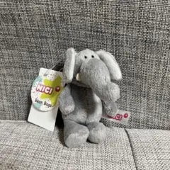NICI ぬいぐるみ　キーホルダー　ゾウ　　　イートン