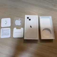 【箱のみ】Apple iPhone 13 128GBスターライト
