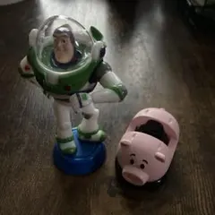 トイストーリー　バズライトイヤー&ハム　2点セット