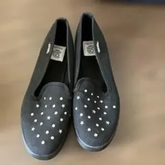 スタッズスリッポン　黒　One mile 24.5