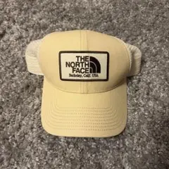 THE NORTH FACE ベージュキャップ 男女兼用