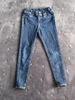 GU デニムブルー スキニーパンツ