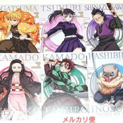鬼滅の刃 ポストカードガム 鬼殺隊同期組コンプリート 6枚セット