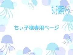 ちぃ子様専用ページ