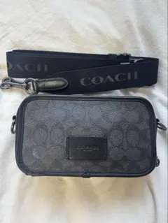 中古 COACH エリアス ベルト バッグ・シグネチャー キャンバス - メルカリ