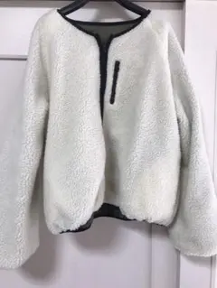 ボアブルゾン ショート丈 リバーシブル