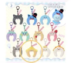 JOCHUM ミニカチューシャキーホルダー もこ