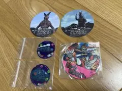 【当時物・昭和レトロ】ウルトラ怪獣・グレートマジンガー メンコ 5枚セットのサムネイル
