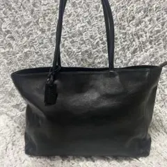 良品✨アニアリ トートバッグ ショルダーバッグ クロコ型押し ブラック 