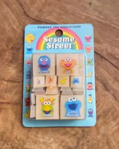 ブロックミクストシール セサミストリート FA-76244-10 45コ入 新品