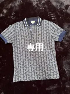 ⭐︎NTR様専用⭐︎ LACOSTE モノグラムジャカードポロシャツ