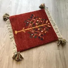ペルシャギャッベ37x41cm(797)クッション、マット、ラグ絨毯 ペルシャギャッベ37x41cm(797)クッション、マット、ラグ絨毯 - メルカリ