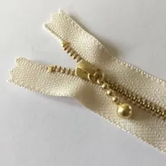 【たると様】YKK 金属ファスナー 20本(12cm ゴールド 玉付き)