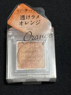 【新品未使用】パラドゥ シングル アイシャドウ　OR01 透けラメオレンジのサムネイル