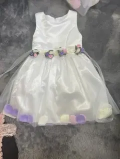 子供用ドレスホワイト