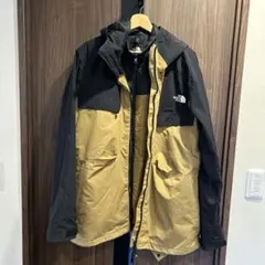 【THE NORTH FACE】ダウンジャケット 黒/黄 XL