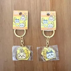ちいかわ　新品　ご当地キーホルダーセット　名古屋　うさぎ　ハチワレ