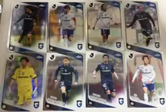 Topps Chrome J 리그 감바 오사카 8장 세트