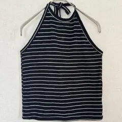1点もの✨AMERICAN EAGLE ストライプ ハイネック キャミソールのサムネイル