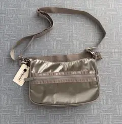 【未使用】レスポートサックSM CONV SHOULDER ガンメタ