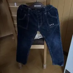 DOUBLE.B ダークブルー 長ズボン 110サイズ