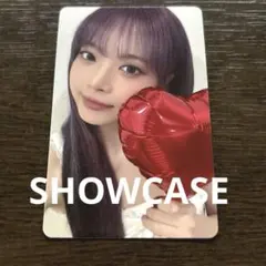 LE SSERAFIM ウンチェ トレカ showcase EASY