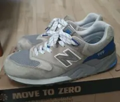 ニューバランス ML999CRB スニーカー　シューズ　靴　26cm グレー