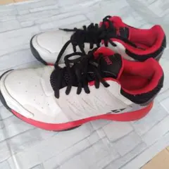 YONEX テニスシューズ ホワイト/レッド23㌢