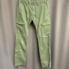 カーゴパンツ オリーブグリーン 4ポケット