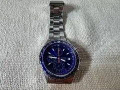 y*a様 SEIKO クロノグラフ 青文字盤