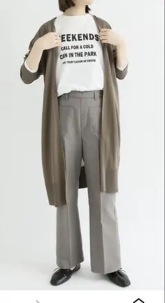 ロングカーディガン