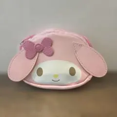 【新品未使用】マイメロディ フェイス形コインケース