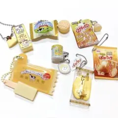 ミニチュア　お菓子　食品 黄色系　まとめ売り カプセルトイ　ガチャガチャ