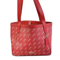 COACH コーチ C4060 馬車柄 トートバッグ PVC レディース