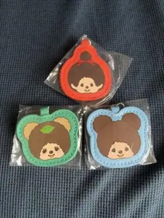 モンチッチ　レザー調キーホルダー　セット