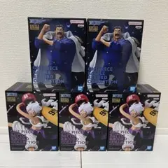 ワンピース バトルレコードコレクション ルフィ&ガープ 5点セット