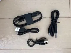 USB充電ケーブル 4本セット ブラック　タイプC