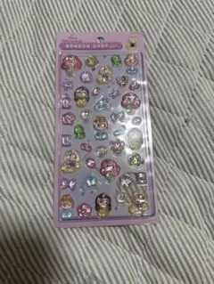 ディズニープリンセス ボンボンドロップシール