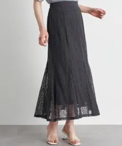 【earth music & ecology】 レーススカート