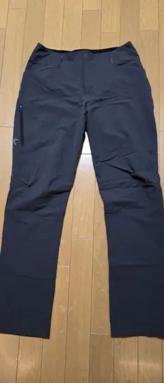 新品タグ付き ムータマリーンゴルフ muta 裏起毛パンツ ブラック