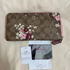 COACH 長財布 シグネチャー フローラル 新品、未使用のサムネイル