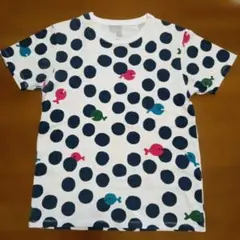 五味太郎きんぎょがにげた★水玉★半袖Tシャツ★graniph★Мのサムネイル