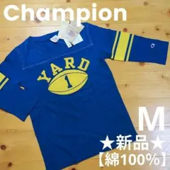 ★新品★Champion【チャンピオン】七分袖 フットボール Tシャツ M