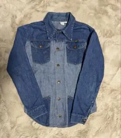 70s ビンテージ　MAVERICK デニムシャツ　マーベリック　USA製 70s MAVERICK デニムジャケット USA製 Size 46 マーベリック