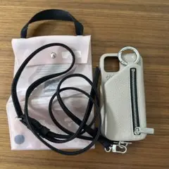 ajew スマホケース ショルダーストラップ付き