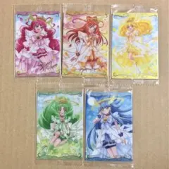 プリキュア ウエハース 7弾 スマイルプリキュア 5枚セット 未開封